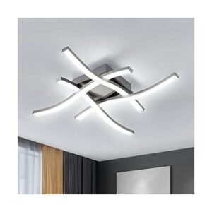 EDISLIVE Moderna lámpara de techo LED regulable curvada_1
