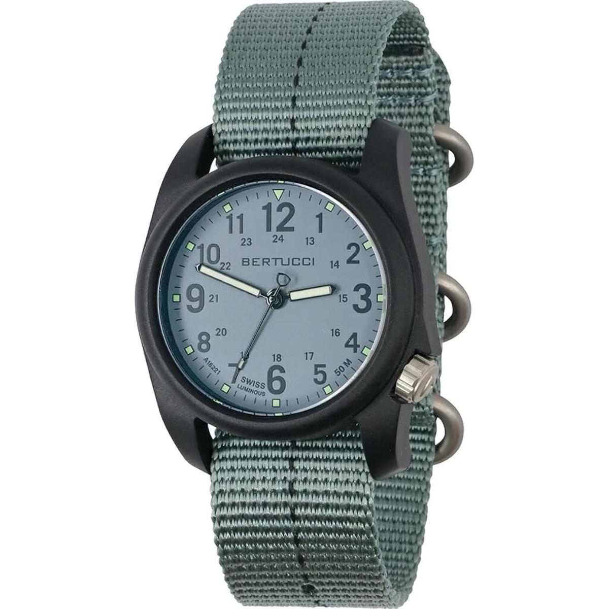 Bertucci DX3 Plus Reloj Vintage Drab wesfera negracaja