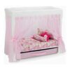 Emily Rose Muebles de muñecas de 18 pulgadas con toldo de_1
