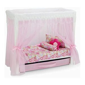 Emily Rose Muebles de muñecas de 18 pulgadas con toldo de_1
