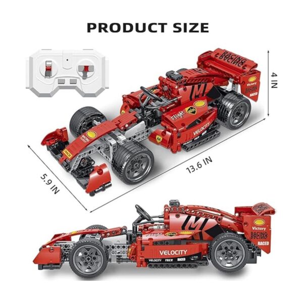Kit de construcción de coche de carreras de fórmula 1 de_6