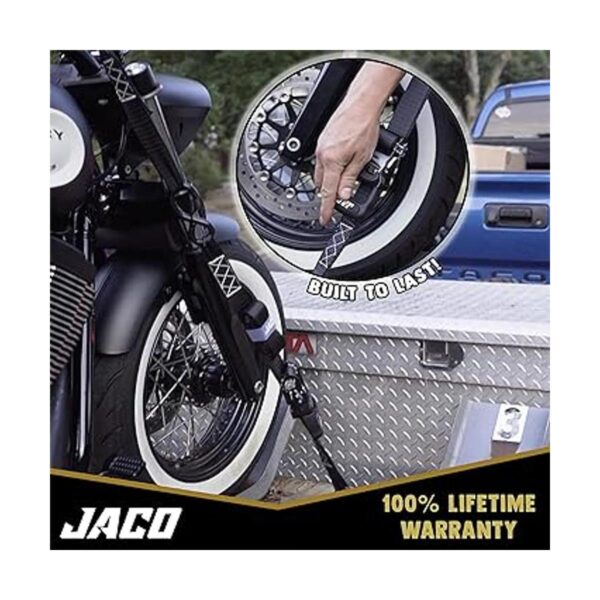 JACO Heavy Duty Ratchet Straps 1.6 in x 8 ft 4 Pack_5