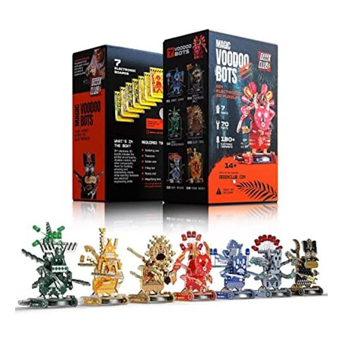 Geeek Club Kit de construcción de robot para niños botes