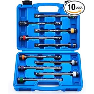 Juego de 10 barras de extensión limitadoras de par de_1