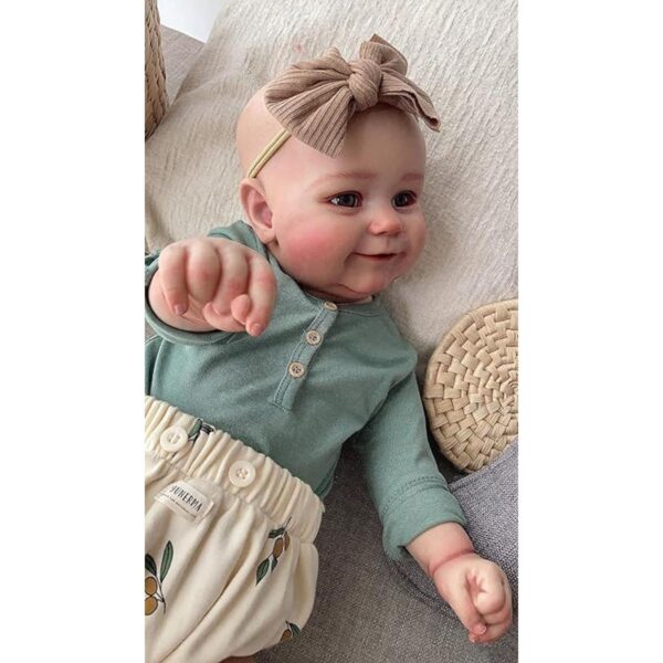 Angelbaby Muñeca de bebé Reborn grande para niña de 24_6