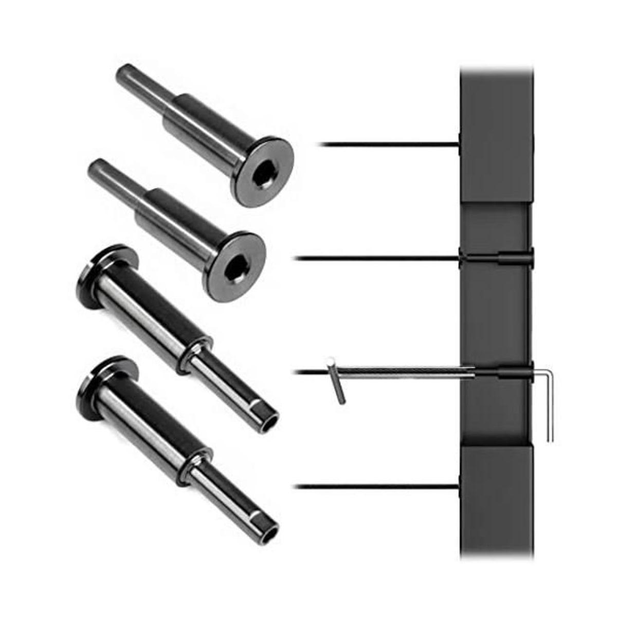 Muzata Paquete de 10 unidades de 18 pulgadas kit de