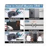 Muzata Paquete de 10 unidades de 18 pulgadas kit de_5
