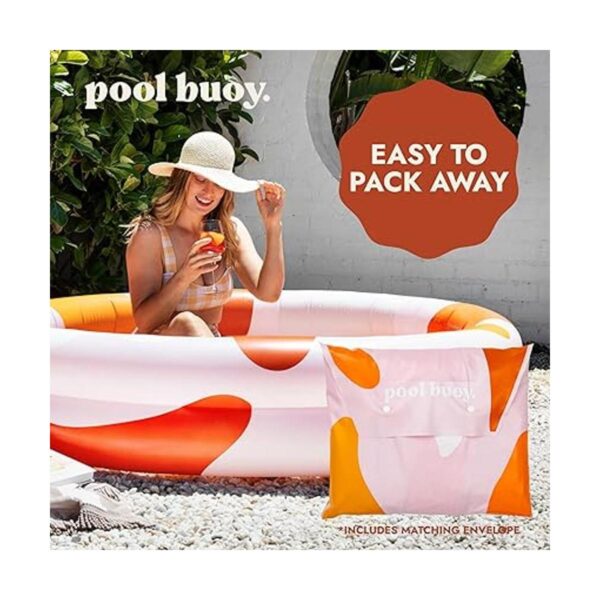 Pool Buoy Piscina inflable redonda con bolsa de_2