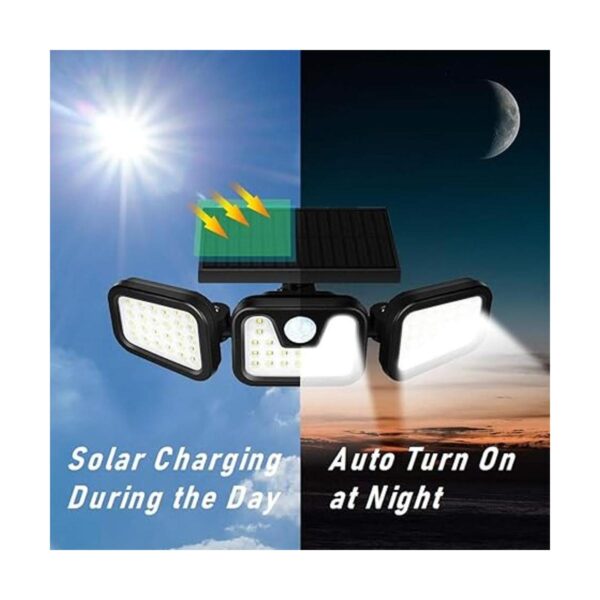 Paquete de 4 luces solares de seguridad para exteriores_2