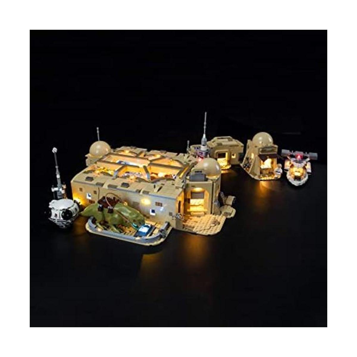 BRIKSMAX Kit de iluminación LED para Mos Eisley Cantina