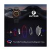 EUTOUR Relojes de madera para hombre relojes magnéticos_4