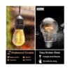 Cadena de luces LED para exteriores de 100 pies con 30_2