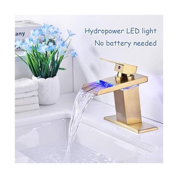 Mekoly Grifo de baño con luces LED para lavabo de baño 3_2