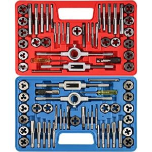 Anfrere Juego de herramientas métricas y estándar kit de