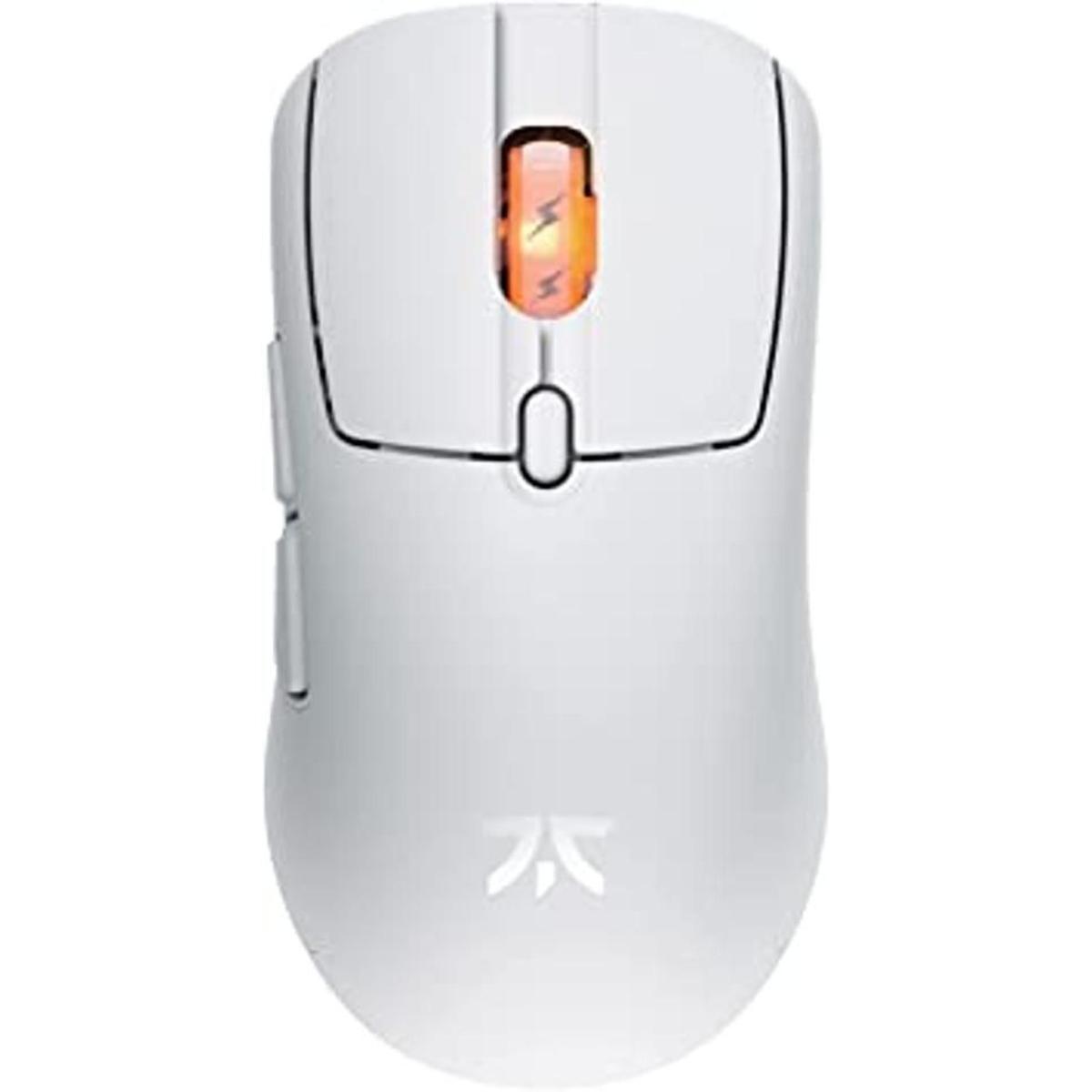 Fnatic BOLT Mouse inalámbrico blanco para juegos sensor