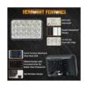 Faros LED de 4 x 6 pulgadas aprobados por puntos 4 piezas_3