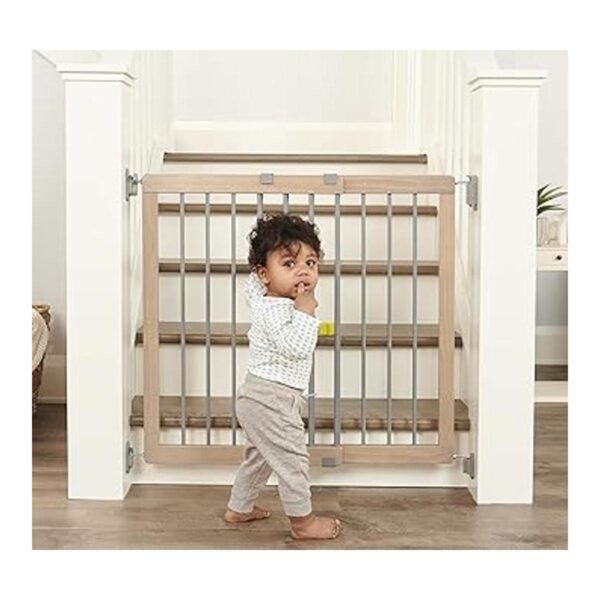 Regalo Puerta de seguridad para bebé madera kit de_2