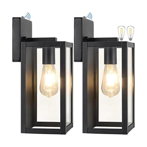 Paquete de 2 lámparas de pared para exteriores del_1