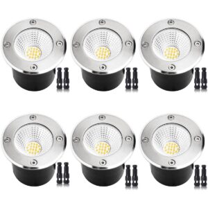 ELEGLO Paquete de 6 luces LED para paisaje de 7 W luces_1