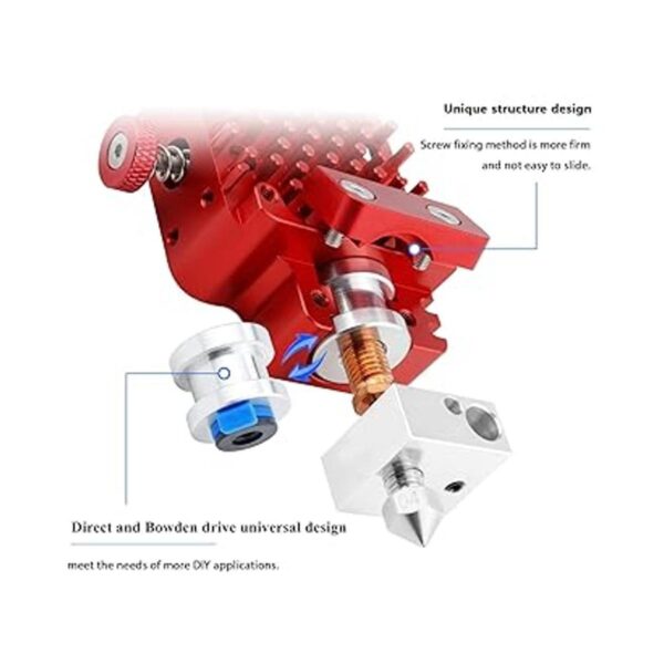 Cabezal de impresión universal DDB Dual Gear Extrusor_2