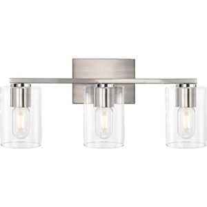 DRNANLIT Lámpara de tocador de 3 luces níquel cepillado_1