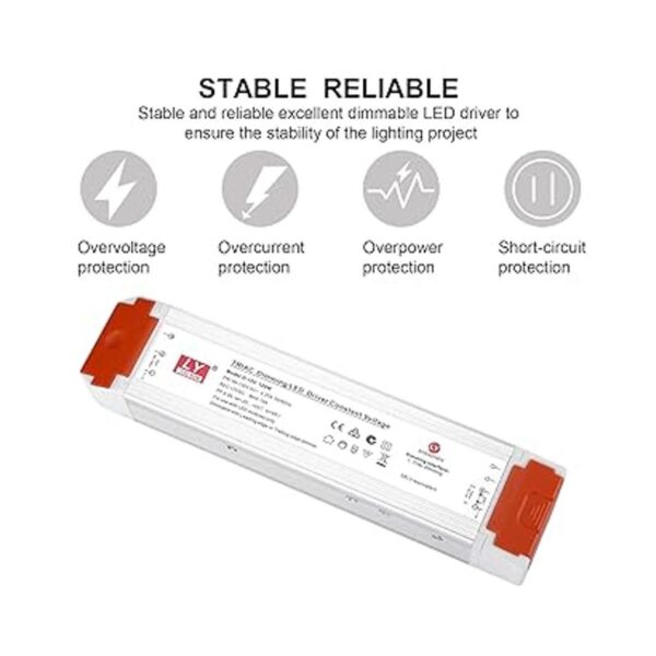 Controlador LED regulable DC12V 120W Fuente de_2