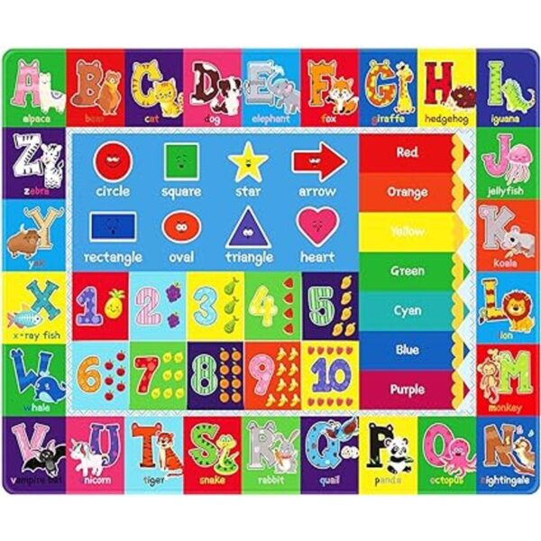 Kentaly Tapete de juego para bebés para sala de juegos