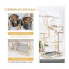 Ibnotuiy Pet Parrot Playstand Parrots Bird Playground Bird_4