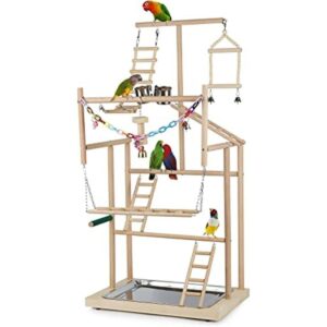 Ibnotuiy Pet Parrot Playstand Parrots Bird Playground Bird_1
