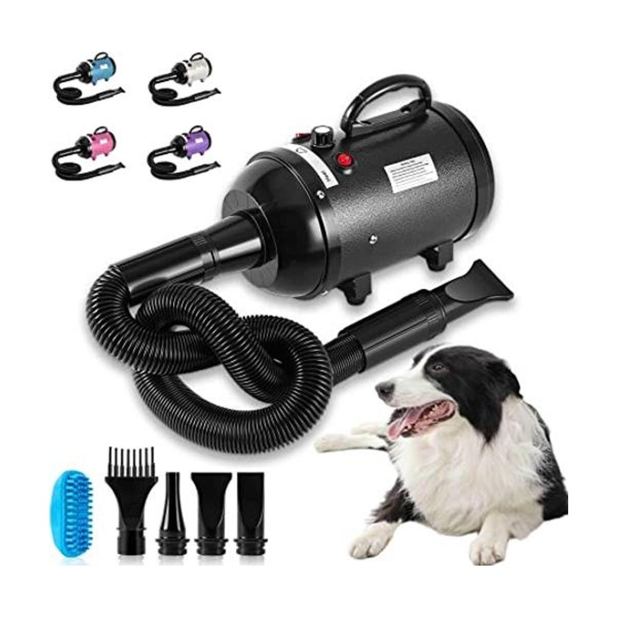 NESTROAD Secador de pelo de perro de alta velocidad 4.3