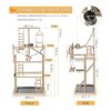 Ibnotuiy Pet Parrot Playstand Parrots Bird Playground Bird_2