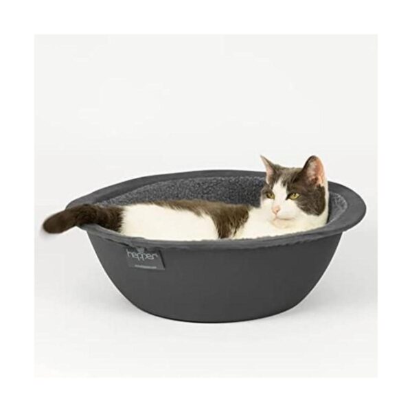 Hepper Cat Nest Cama lavable para gatos con forro polar_1