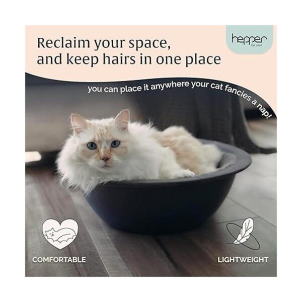 Hepper Cat Nest Cama lavable para gatos con forro polar_5