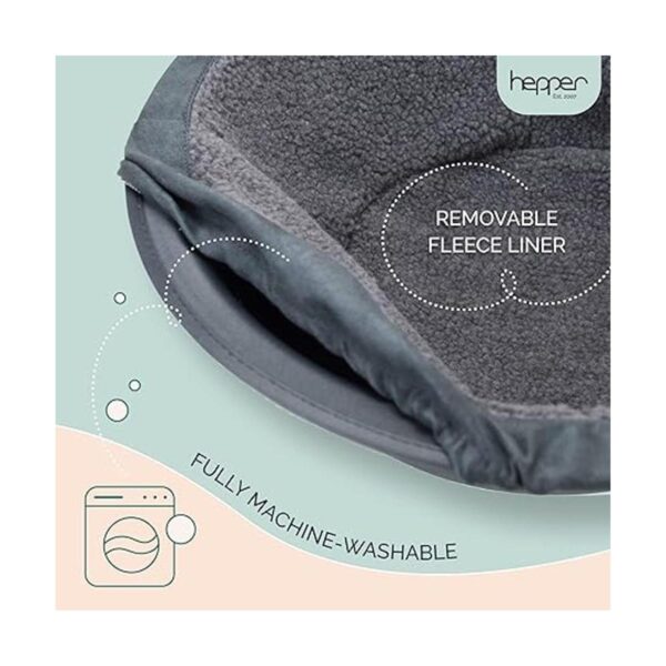 Hepper Cat Nest Cama lavable para gatos con forro polar_3
