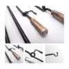 HZGAMER Parrilla giratoria ajustable para fogata_6