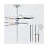 HZGAMER Parrilla giratoria ajustable para fogata_3