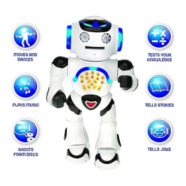 LEXiBOOK Powerman Robot de juguete parlante para caminar_3