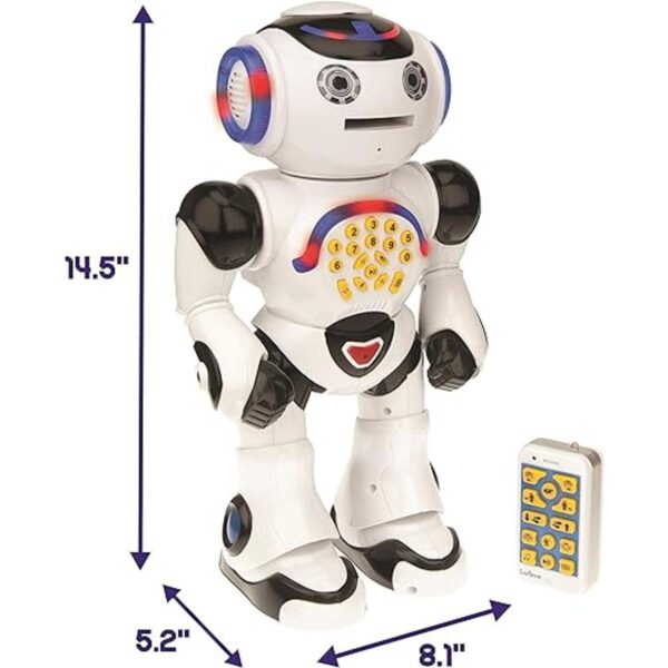 LEXiBOOK Powerman Robot de juguete parlante para caminar_4