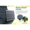 Leaf 10 Cargador de panel solar de 5 W compatible con