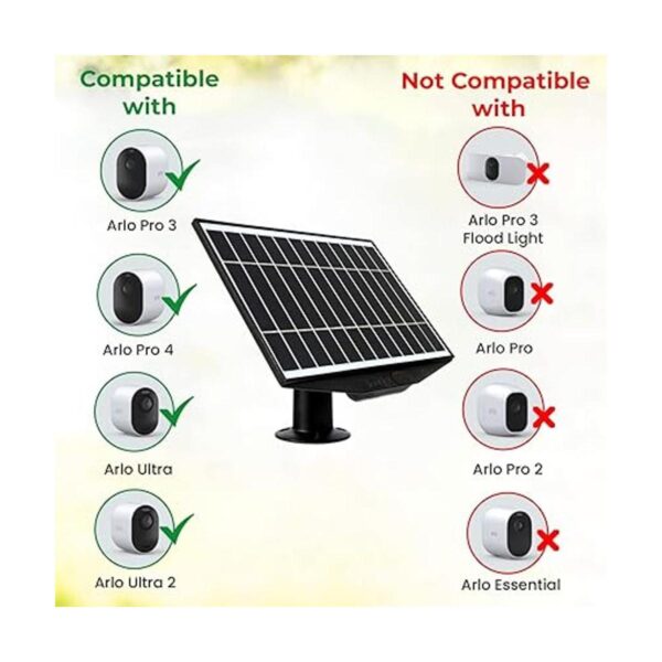 Leaf 10 Cargador de panel solar de 5 W compatible con