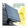 Leaf 10 Cargador de panel solar de 5 W compatible con