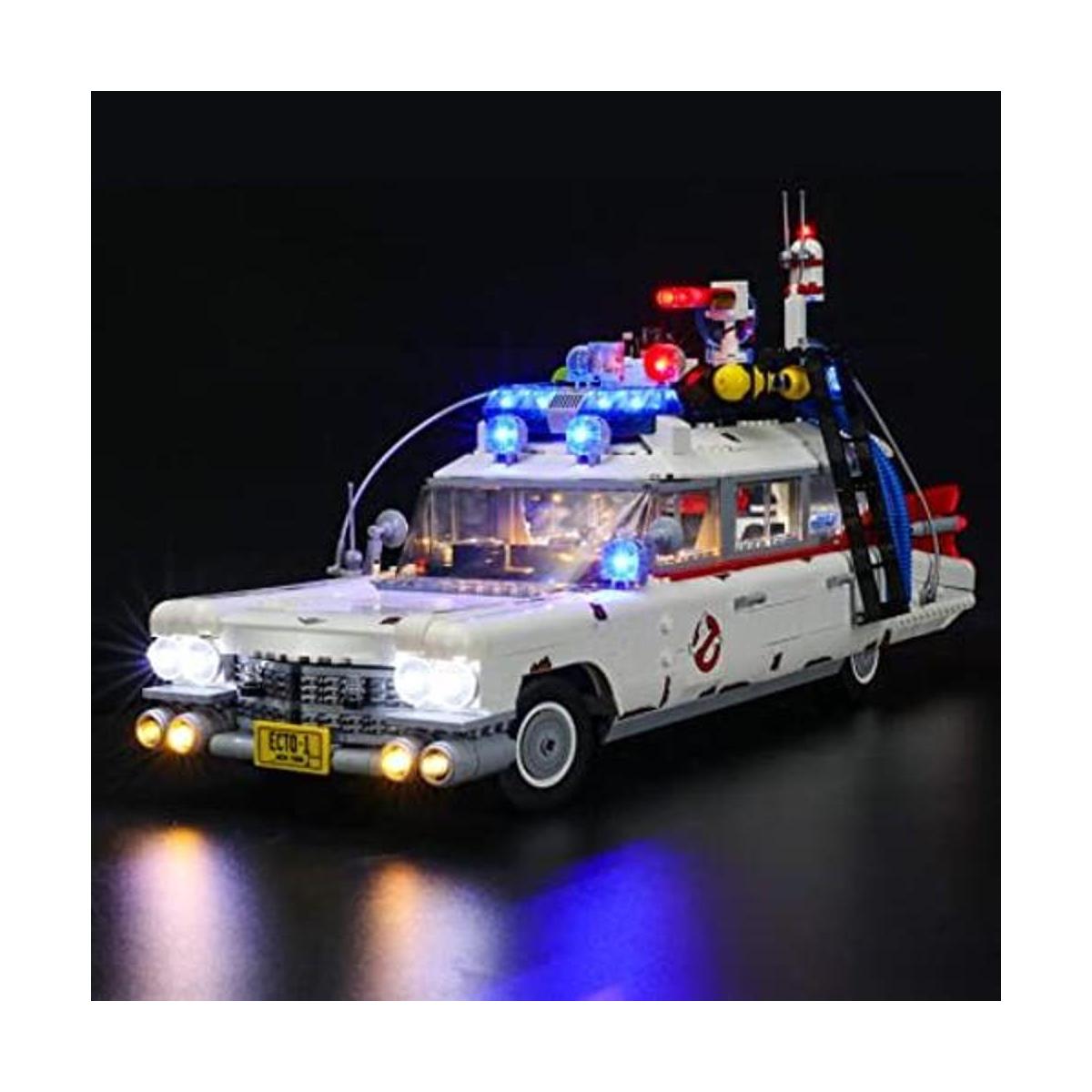 BRIKSMAX Kit de iluminación LED para Cazafantasmas ECTO1