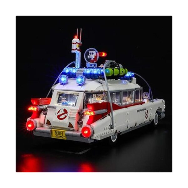 BRIKSMAX Kit de iluminación LED para Cazafantasmas ECTO1_2