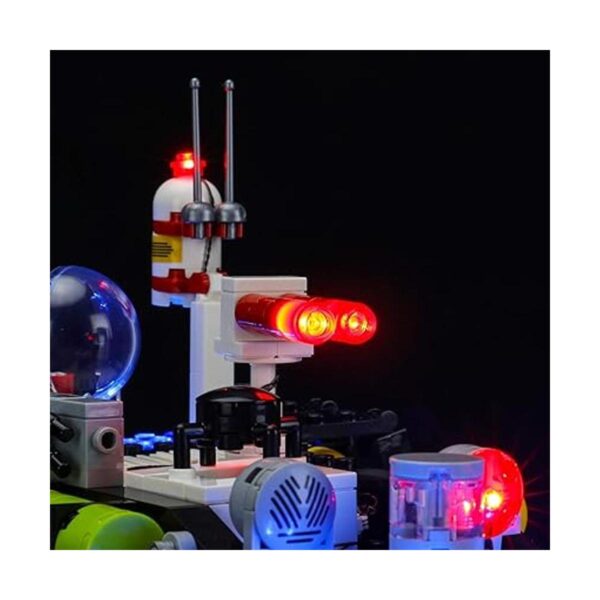 BRIKSMAX Kit de iluminación LED para Cazafantasmas ECTO1_6