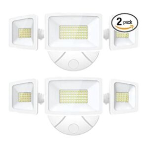 Onforu Paquete de 2 luces LED de inundación de 55 W para_1