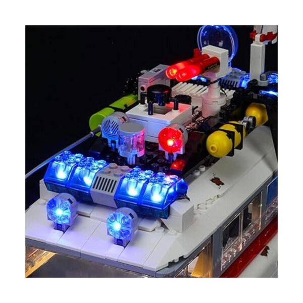 BRIKSMAX Kit de iluminación LED para Cazafantasmas ECTO1_4