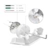 Onforu Paquete de 2 luces LED de inundación de 55 W para_6