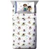 Disney Encanto Sister Magic Juego de cama individual de 4