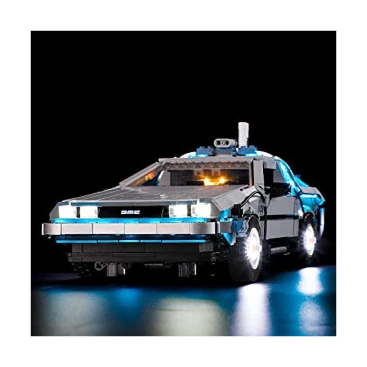 BRIKSMAX Luz para Lego BacktoTheFutureTimeMachine 10300