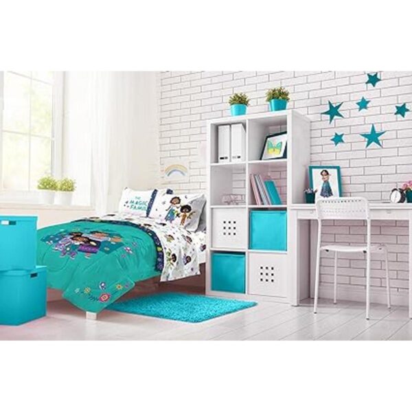 Disney Encanto Sister Magic Juego de cama individual de 4